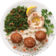 Falafel platter